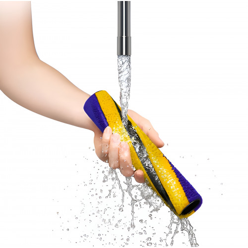 Пылесос беспроводной Dyson V12s Detect Slim Submarine Complete, Yellow/Nickel