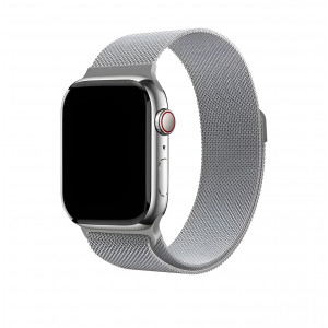 Ремешок uBear Spark миланское плетение для Apple Watch 38/40/41/41mm, серебро