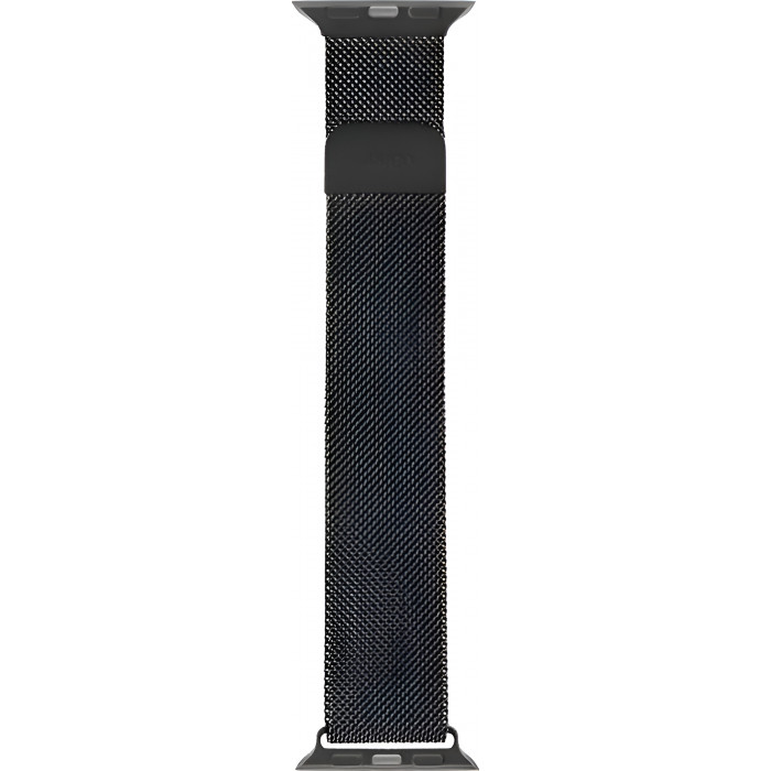 Ремешок uBear Spark миланское плетение для Apple Watch 44/45/46/49mm, черный