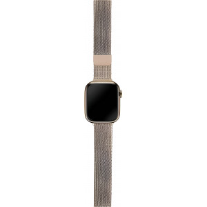 Ремешок uBear Spark миланское плетение для Apple Watch 44/45/46/49mm, золото