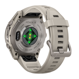 Умные часы Garmin Fenix 9 43mm, Туманно-серый, Ремешок черный
