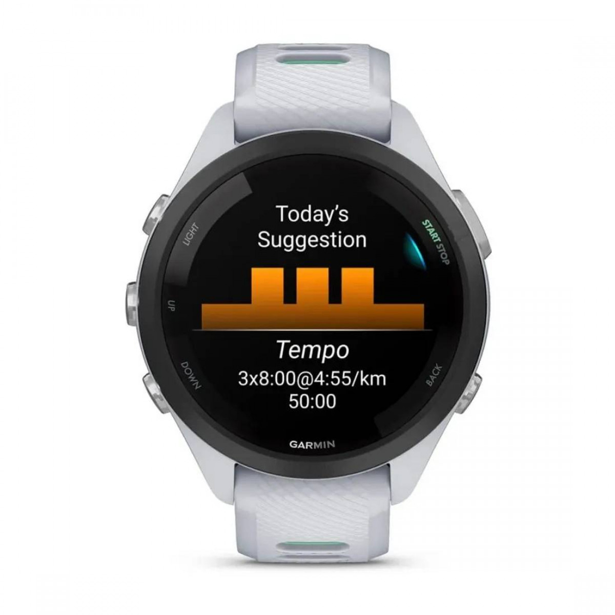 Умные часы Garmin Forerunner 265s, Белый, Ремешок белый