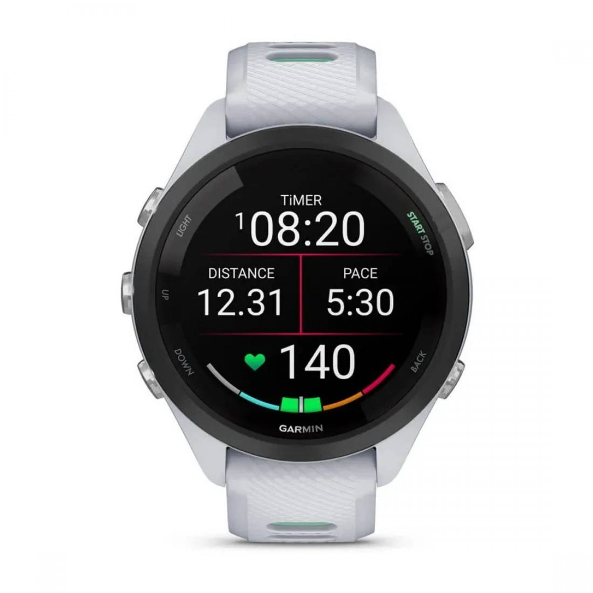 Умные часы Garmin Forerunner 265s, Белый, Ремешок белый