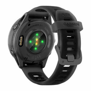 Умные часы Garmin Forerunner 570 42mm, Серый, Ремешок черный