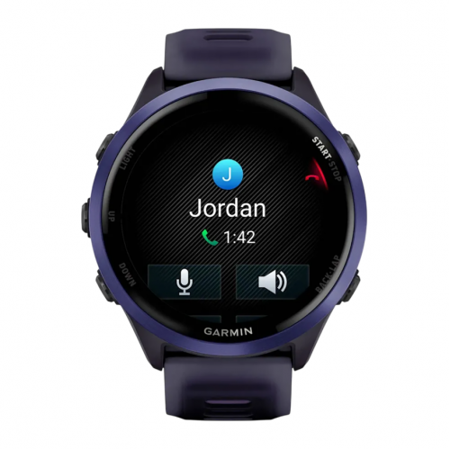 Умные часы Garmin Forerunner 570 47mm, Индиго, Ремешок фиолетовый