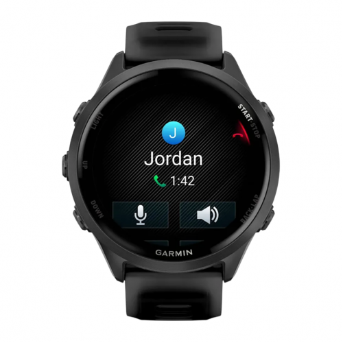 Умные часы Garmin Forerunner 570 47mm, Серый, Ремешок черный
