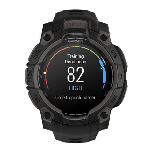 Умные часы Garmin Instinct 3 45mm Amoles Tactical Edition, Черный, Ремешок черный