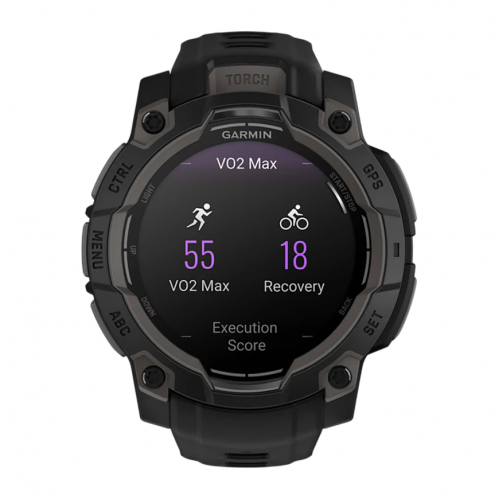 Умные часы Garmin Instinct 3 45mm Amoles Tactical Edition, Черный, Ремешок черный