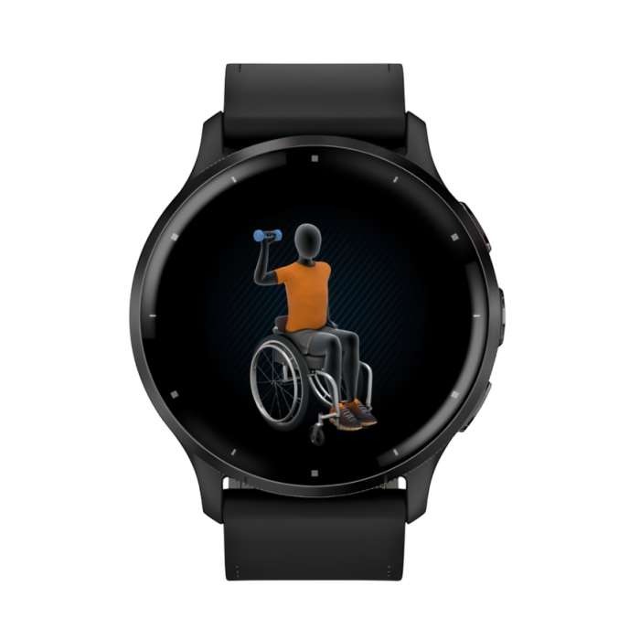 Умные часы Garmin Venu 3, Черный, Ремешок черный