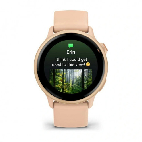 Умные часы Garmin Vivoactive 6, Розовое золото, Ремешок розовый