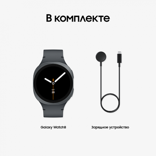 Умные часы Samsung Galaxy Watch 8 LTE 44mm, Graphite