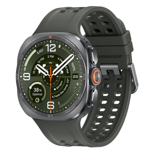 Умные часы Samsung Galaxy Watch Ultra 2 LTE 47mm, Titanium Silver Marine Band Olive
