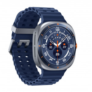 Умные часы Samsung Galaxy Watch Ultra (2025) LTE 47mm, Titanium Blue Marine Band Blue