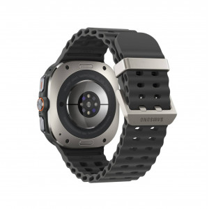 Умные часы Samsung Galaxy Watch Ultra (2025) LTE 47mm, Titanium Silver Marine Band Dark Grey