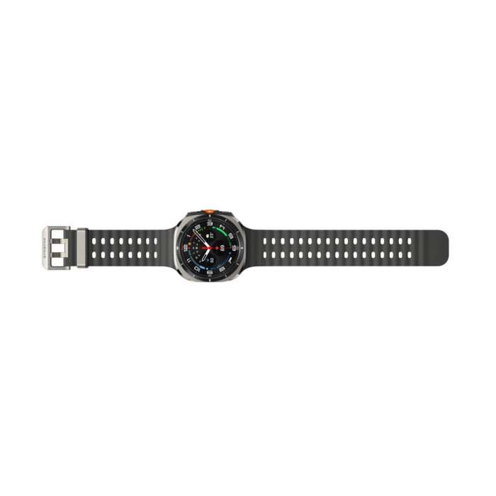 Умные часы Samsung Galaxy Watch Ultra (2025) LTE 47mm, Titanium Silver Marine Band Dark Grey