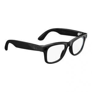 Умные очки Ray-Ban Meta Wayfarer RW4006 S50, Shiny Black/Clear