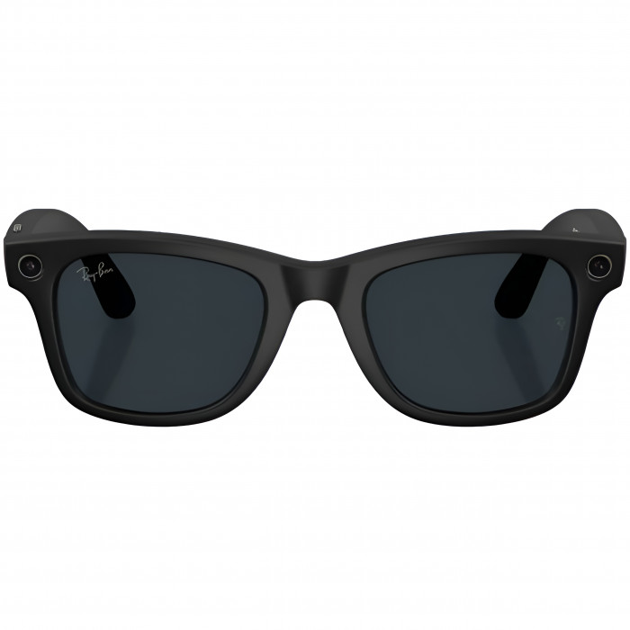 Умные очки Ray-Ban Meta Wayfarer (Gen 2) S50, Matte Black/Transitions Grey (RW4012)