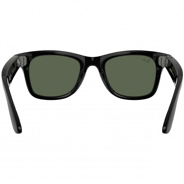 Умные очки Ray-Ban Meta Wayfarer (Gen 2) S50, Shiny Black/G-15 Green (RW4012)