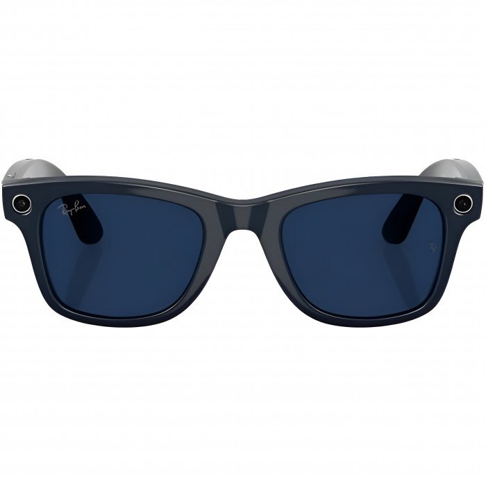 Умные очки Ray-Ban Meta Wayfarer (Gen 2) S50, Shiny Cosmic Blue/Transitions Sapphire (RW4012)
