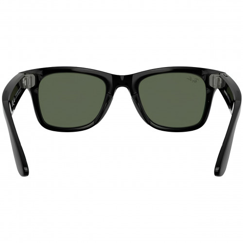 Умные очки Ray-Ban Meta Wayfarer (Gen 2) S53, Shiny Black/G-15 Green (RW4012)