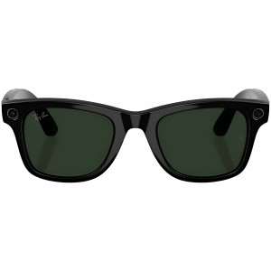Умные очки Ray-Ban Meta Wayfarer (Gen 2) S50, Shiny Black/Transitions Graphite Green (RW4012)