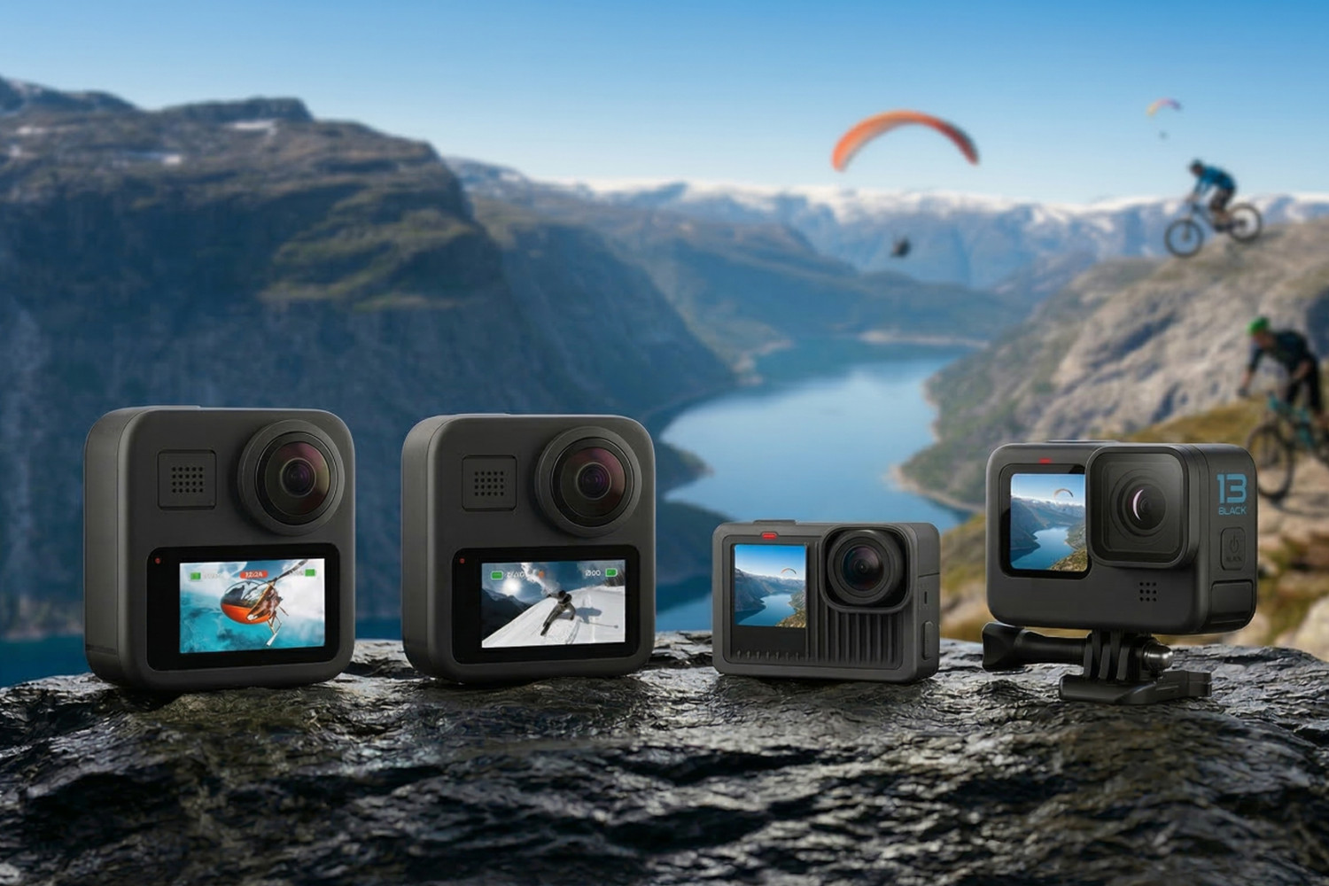 Сравнение экшн-камер GoPro: Max 2, Max, HERO13 Black и HERO 4K. Что выбрать?